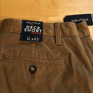 Nautical deck shorts